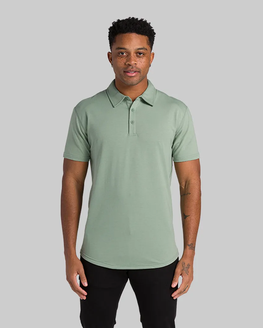Drop-Cut Polo: BYLT Signature <!-- Size S -->