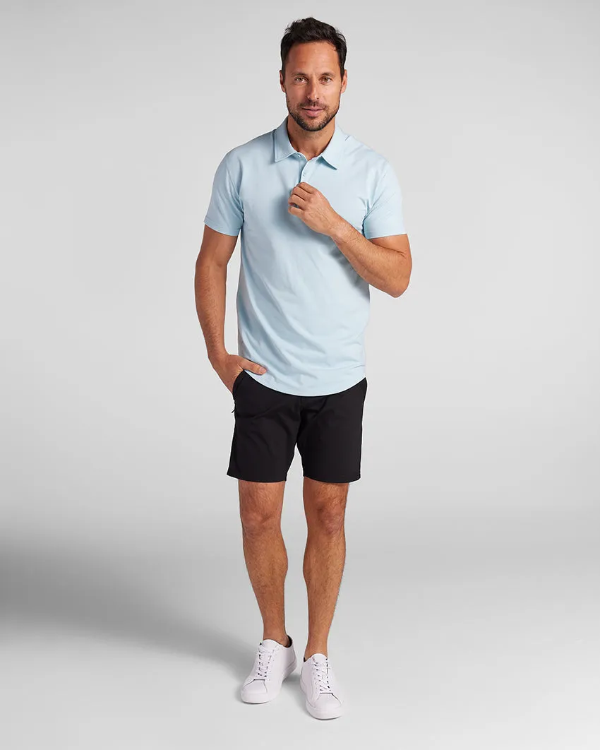 Drop-Cut Polo: BYLT Signature <!-- Size S -->