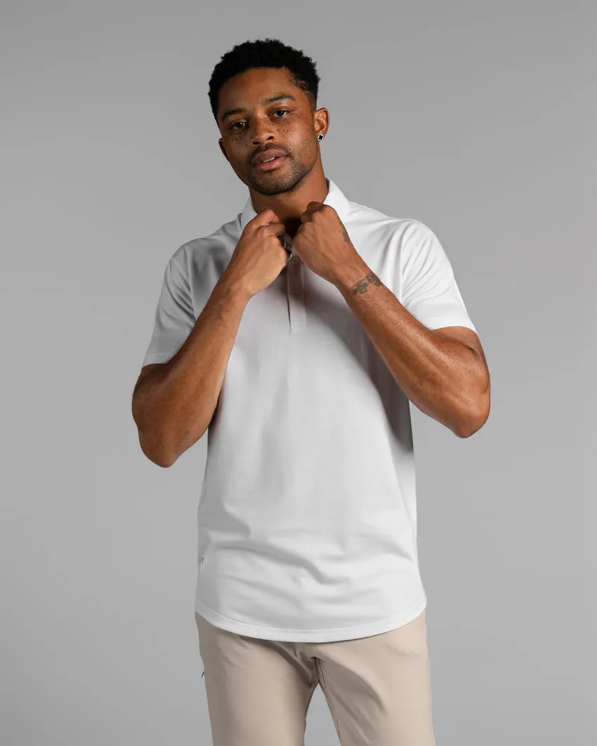 Drop-Cut Polo: BYLT Signature <!-- Size S -->