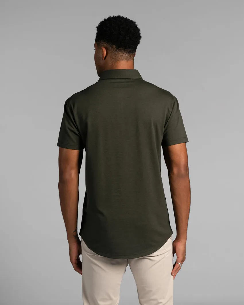 Drop-Cut Polo: BYLT Signature <!-- Size S -->