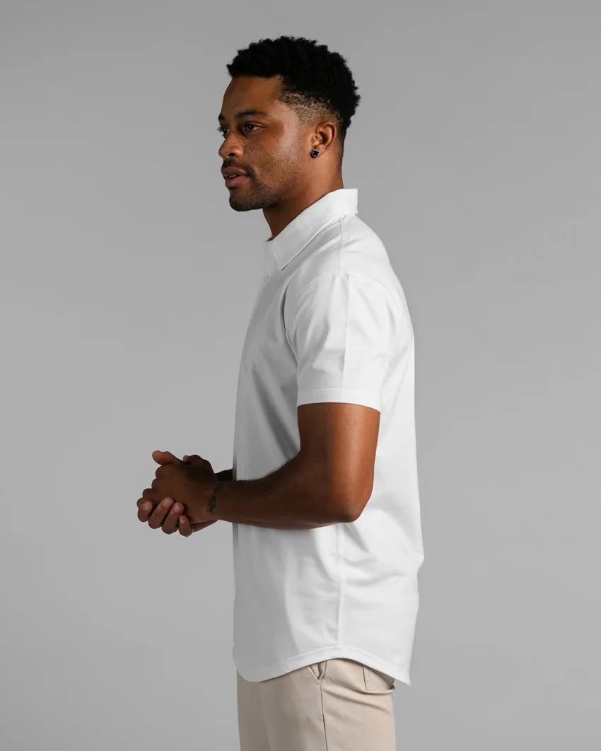 Drop-Cut Polo: BYLT Signature <!-- Size S -->