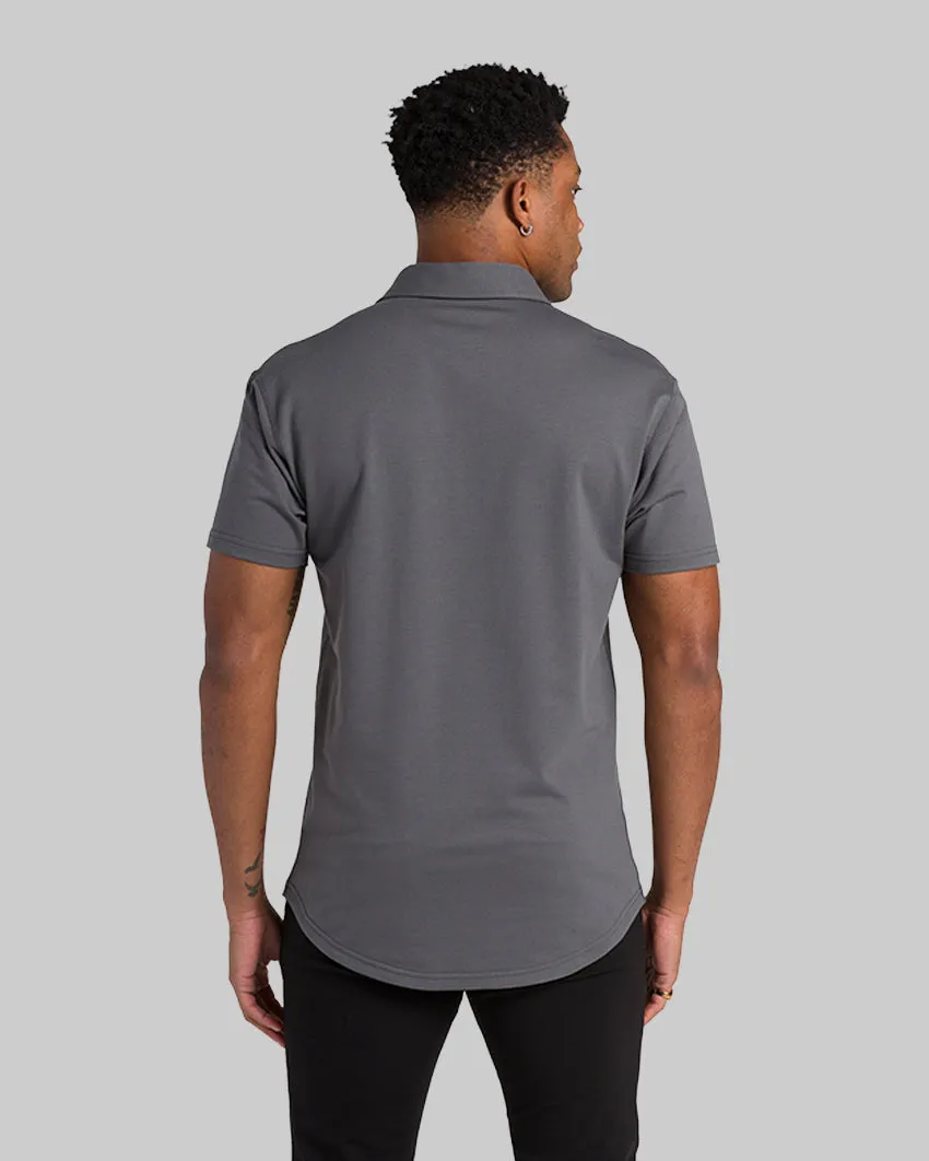Drop-Cut Polo: BYLT Signature <!-- Size S -->