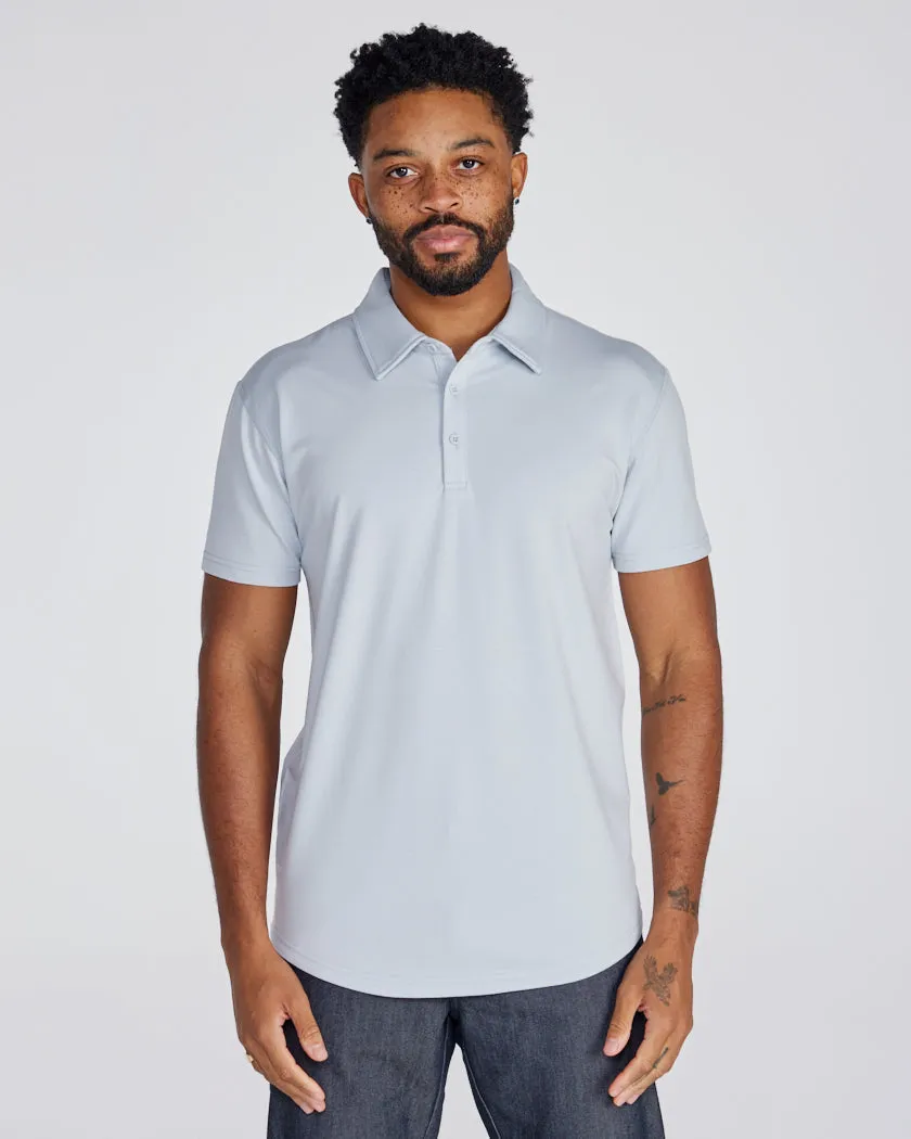 Drop-Cut Polo: BYLT Signature <!-- Size S -->