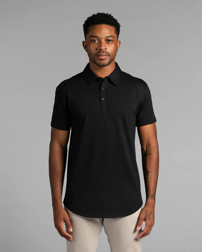 Drop-Cut Polo: BYLT Signature <!-- Size S -->