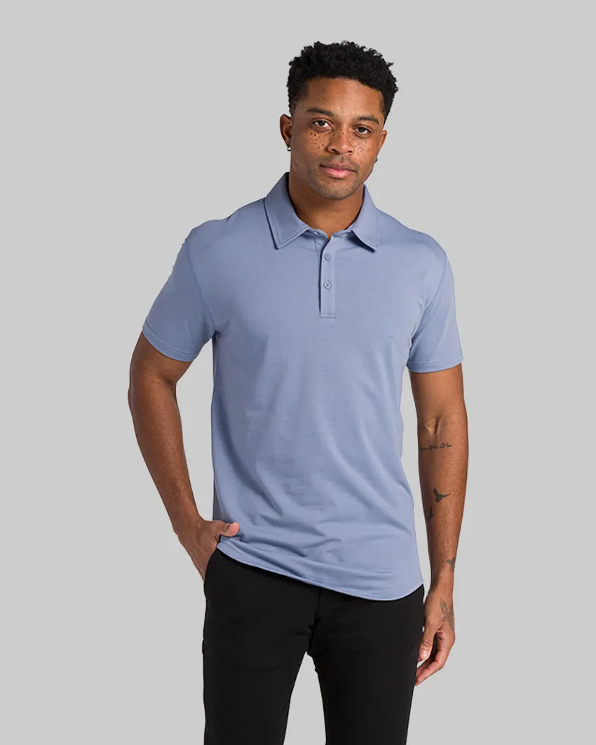 Drop-Cut Polo: BYLT Signature <!-- Size S -->