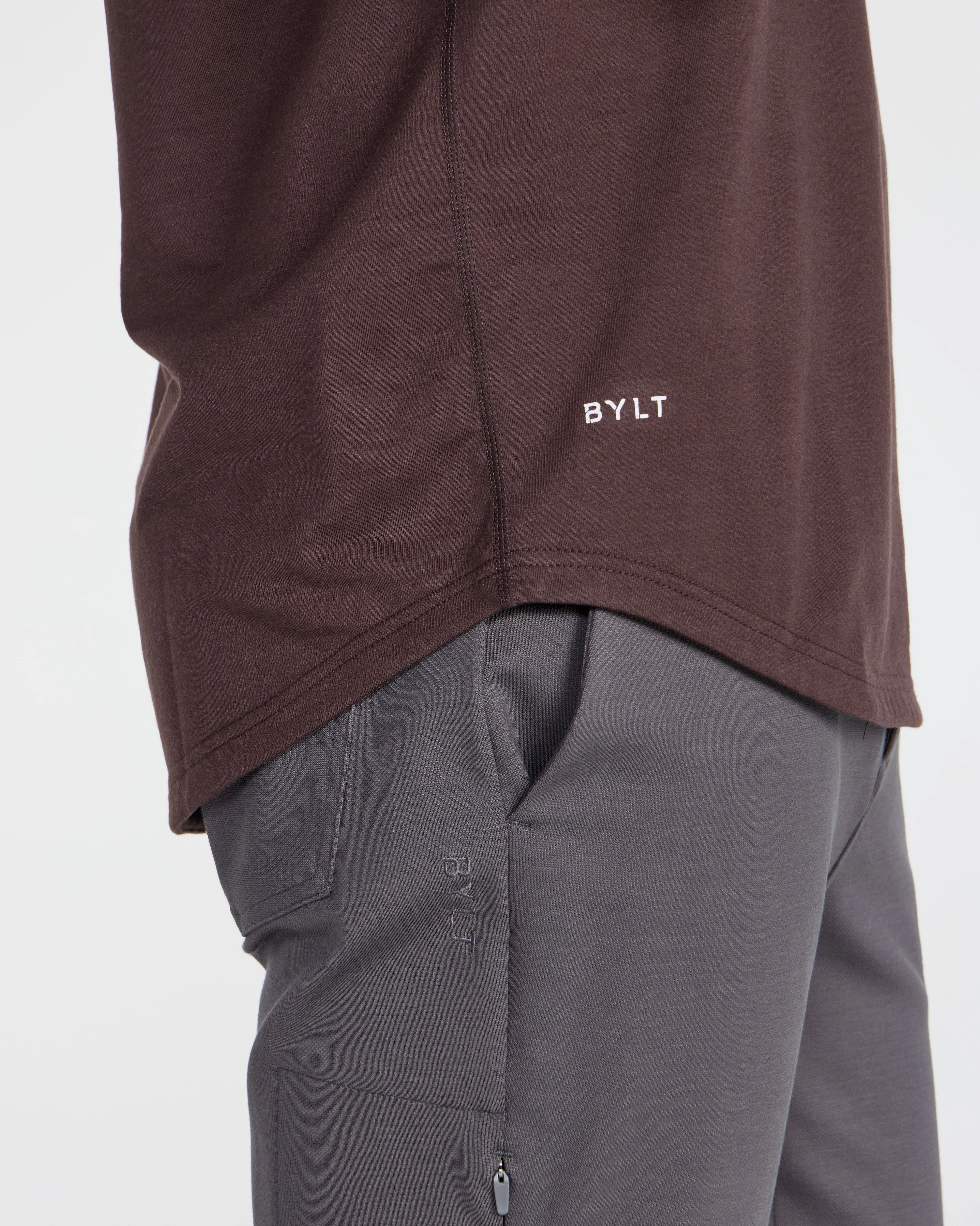 Drop-Cut Polo: BYLT Signature <!-- Size S -->
