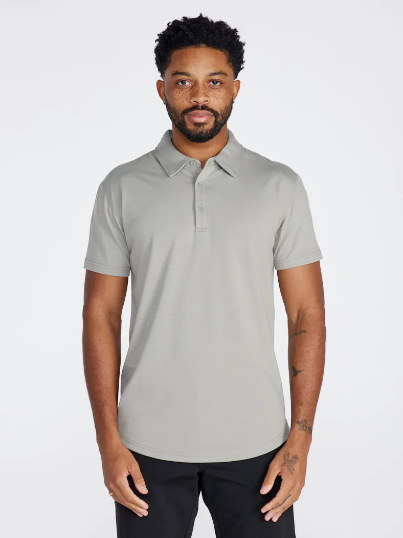 Drop-Cut Polo: BYLT Signature <!-- Size S -->