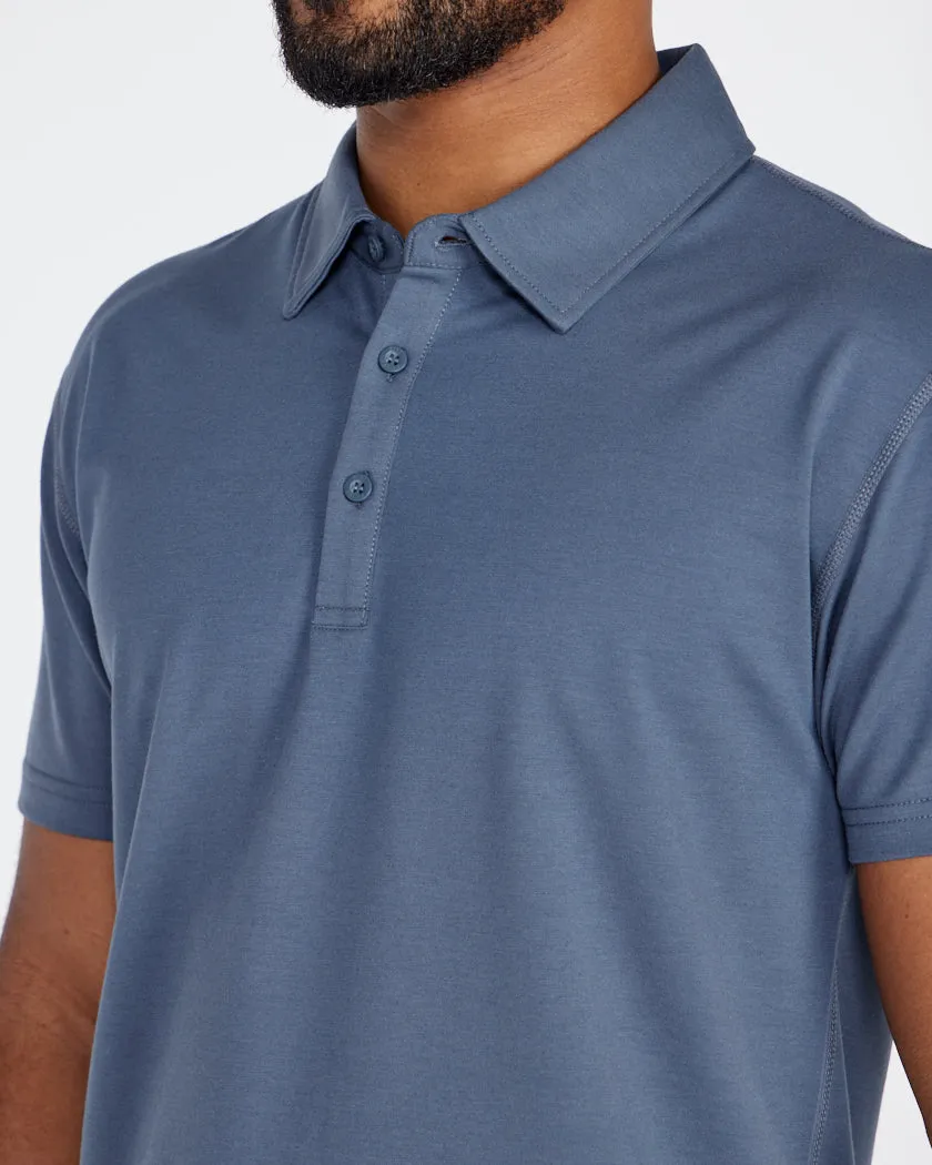 Drop-Cut Polo: BYLT Signature <!-- Size S -->