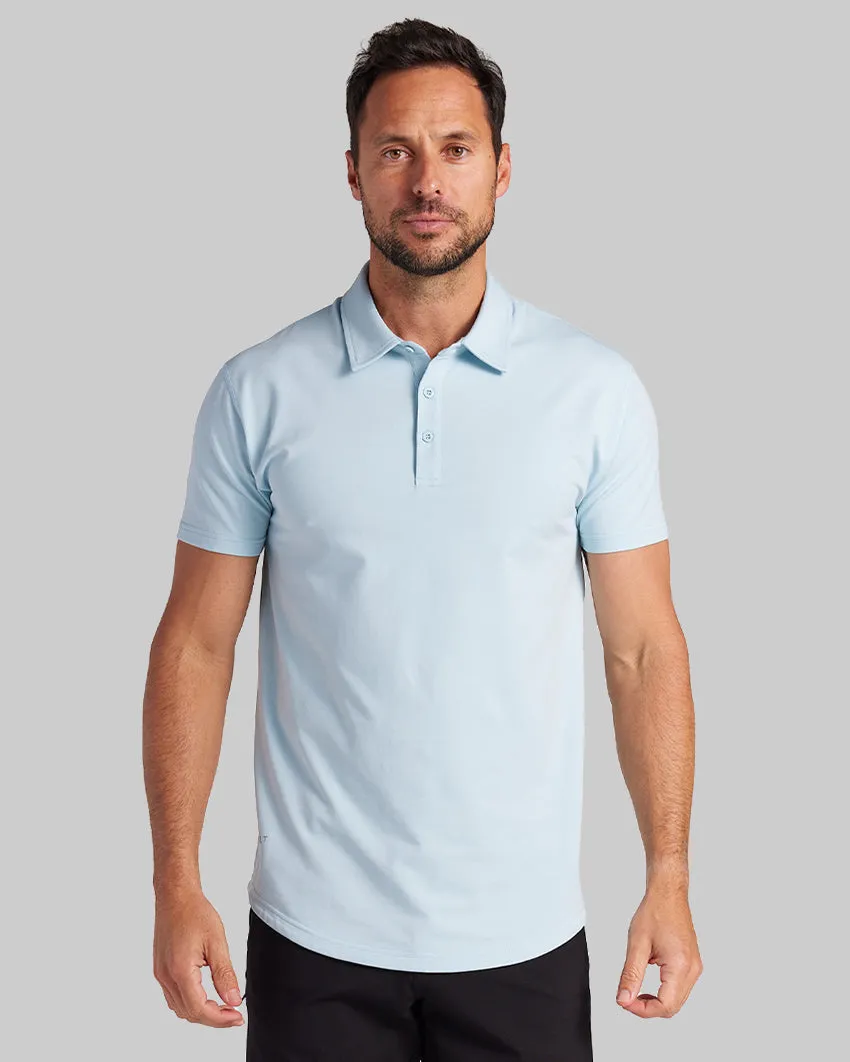 Drop-Cut Polo: BYLT Signature <!-- Size S -->