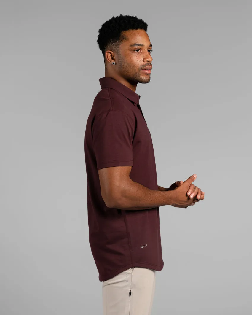 Drop-Cut Polo: BYLT Signature <!-- Size S -->