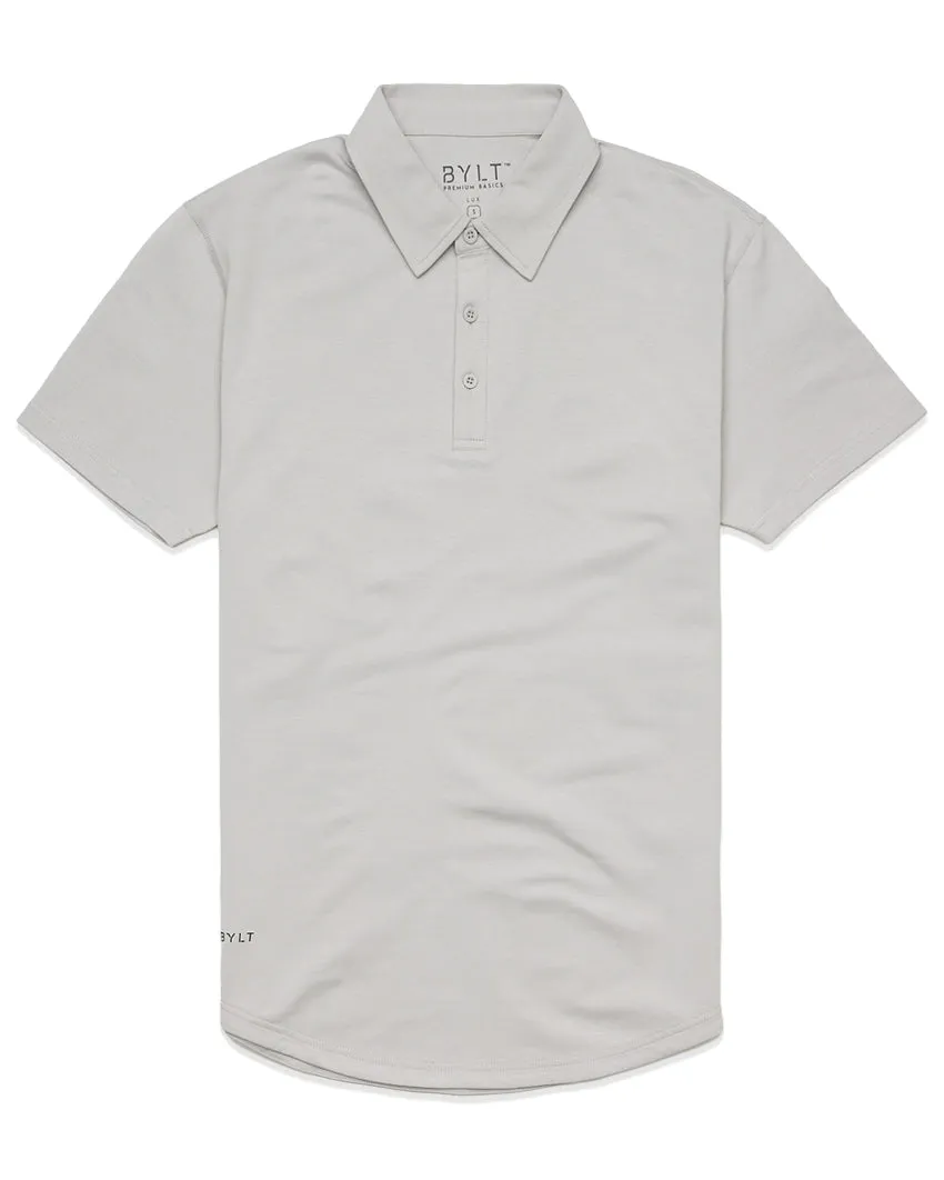Drop-Cut Polo: BYLT Signature <!-- Size S -->