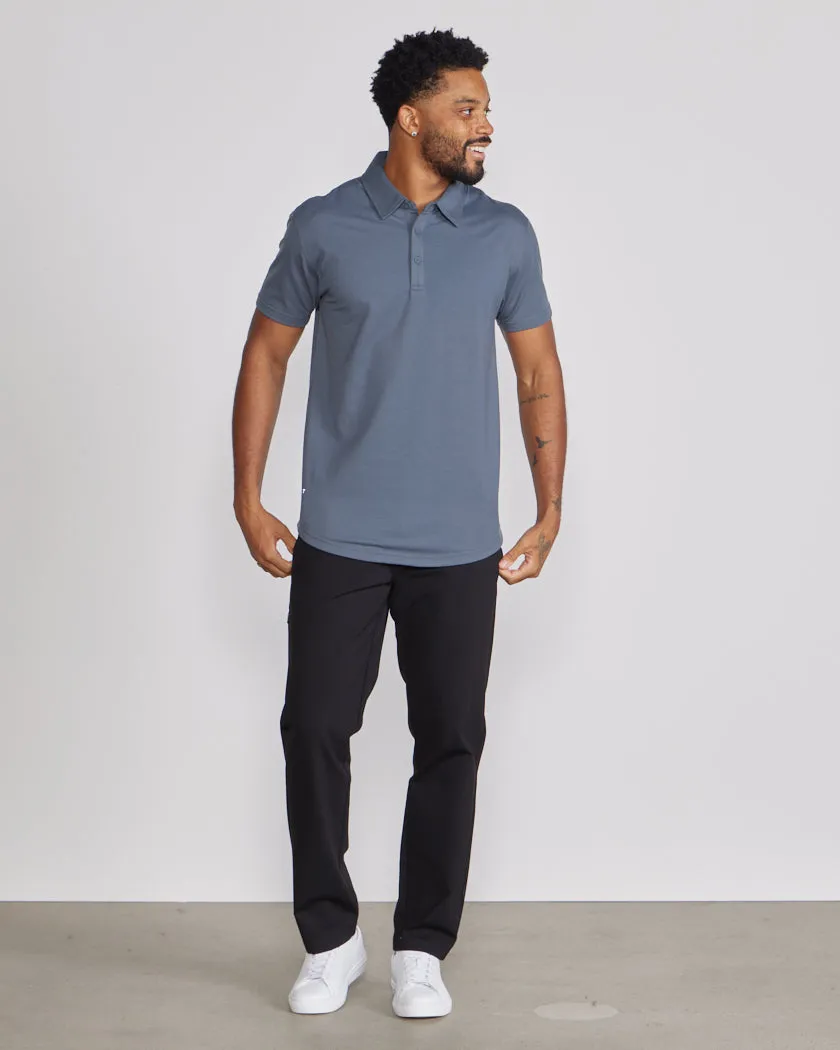 Drop-Cut Polo: BYLT Signature <!-- Size S -->