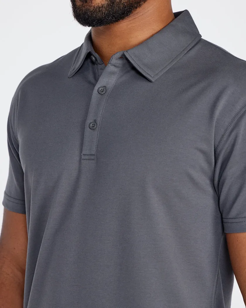 Drop-Cut Polo: BYLT Signature <!-- Size S -->