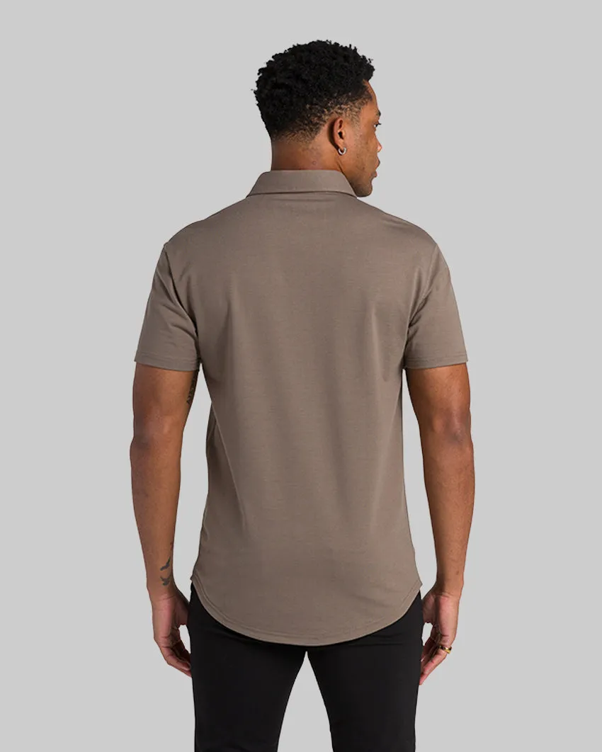 Drop-Cut Polo: BYLT Signature <!-- Size S -->