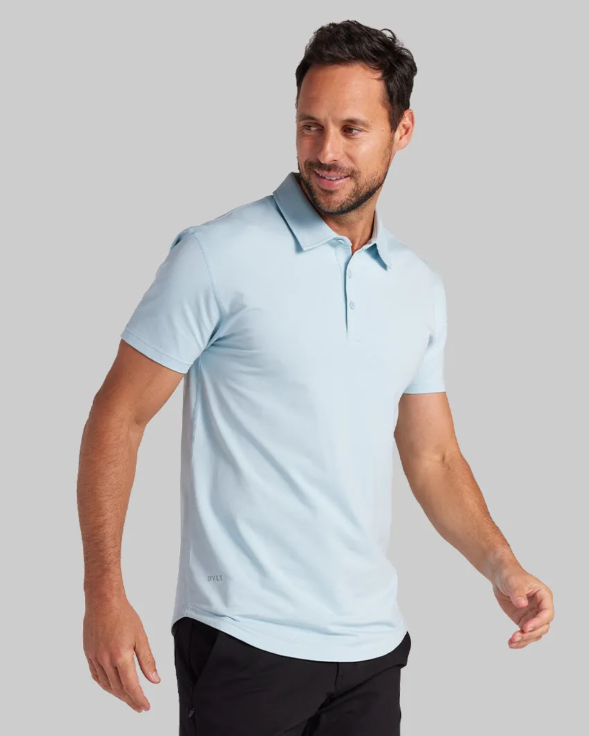 Drop-Cut Polo: BYLT Signature <!-- Size S -->