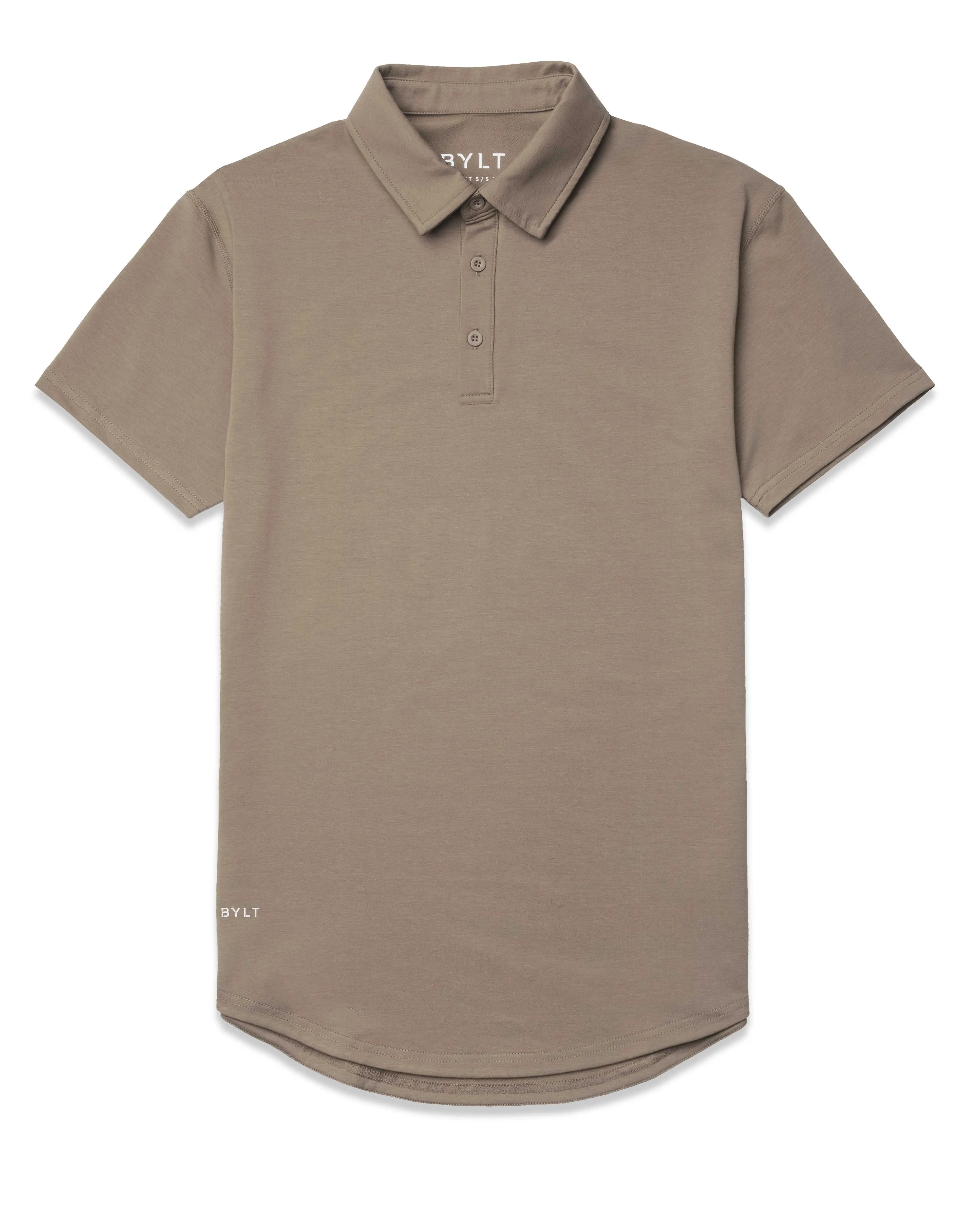 Drop-Cut Polo: BYLT Signature <!-- Size S -->