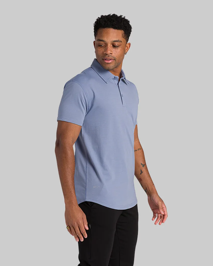 Drop-Cut Polo: BYLT Signature <!-- Size S -->
