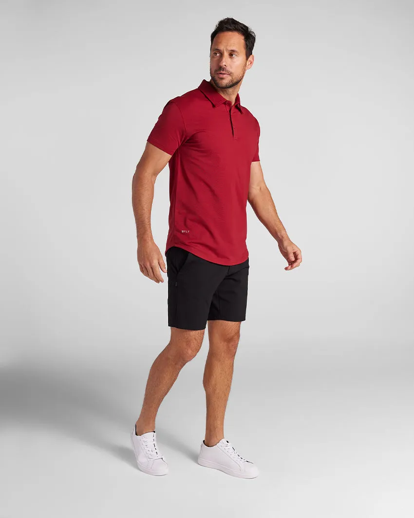 Drop-Cut Polo: BYLT Signature <!-- Size S -->