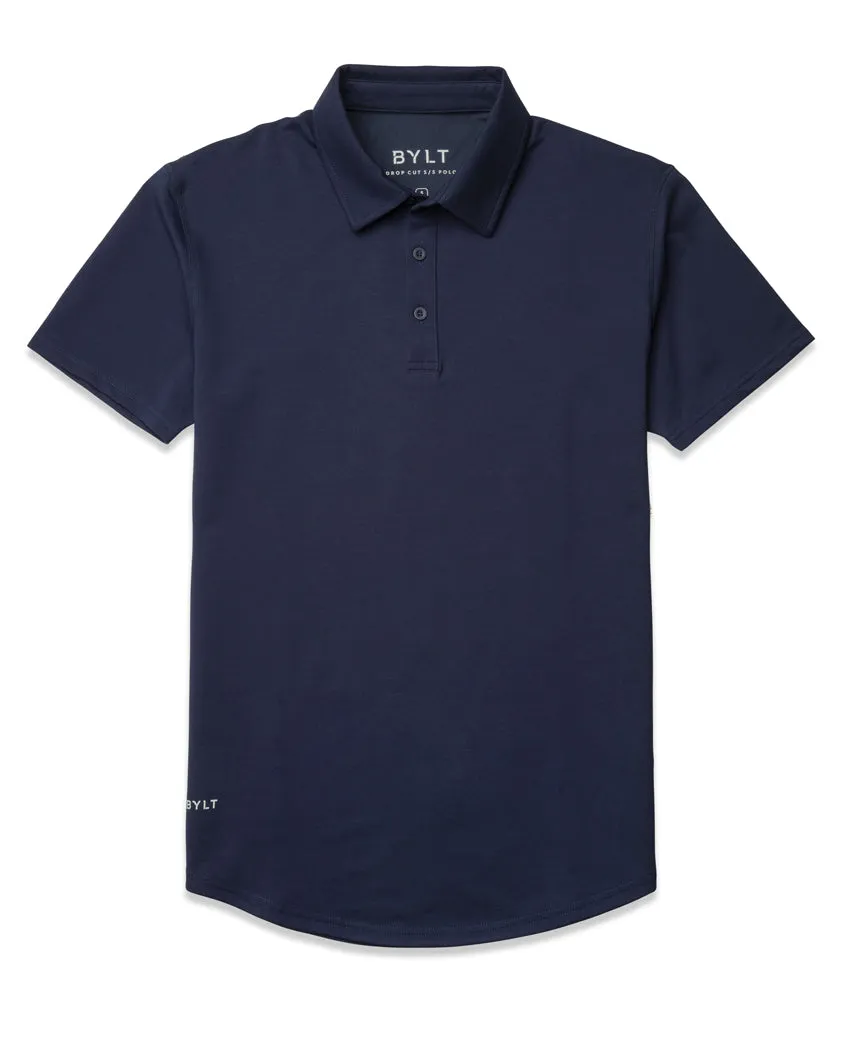 Drop-Cut Polo: BYLT Signature <!-- Size S -->