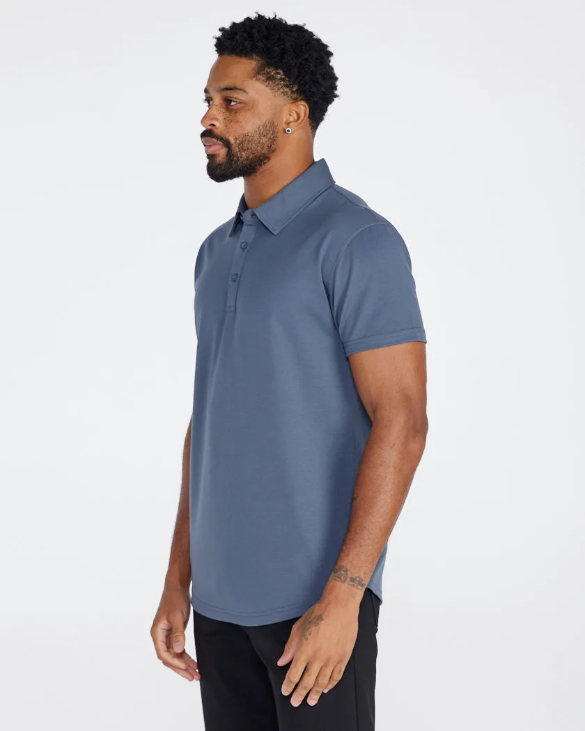Drop-Cut Polo: BYLT Signature <!-- Size S -->