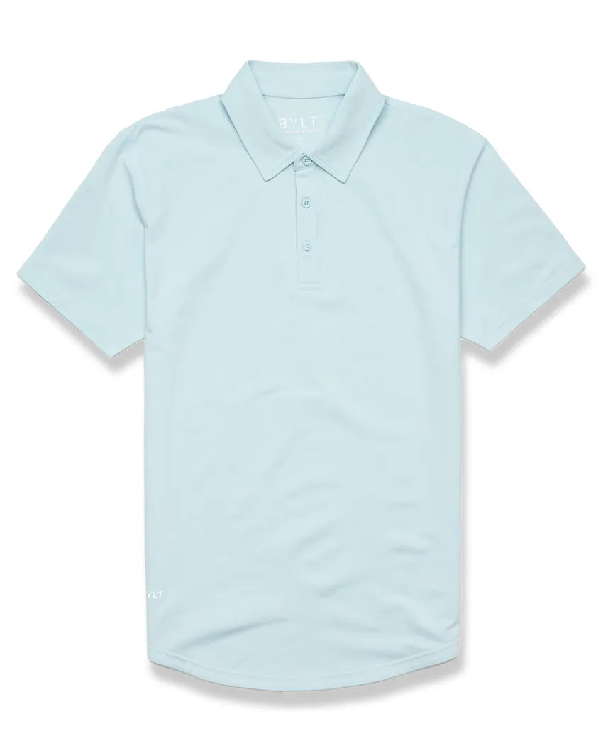 Drop-Cut Polo: BYLT Signature <!-- Size S -->