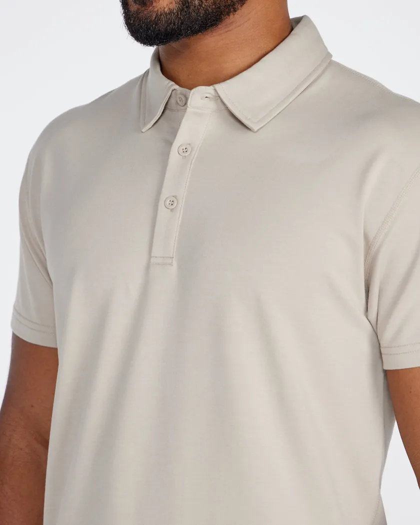 Drop-Cut Polo: BYLT Signature <!-- Size S -->