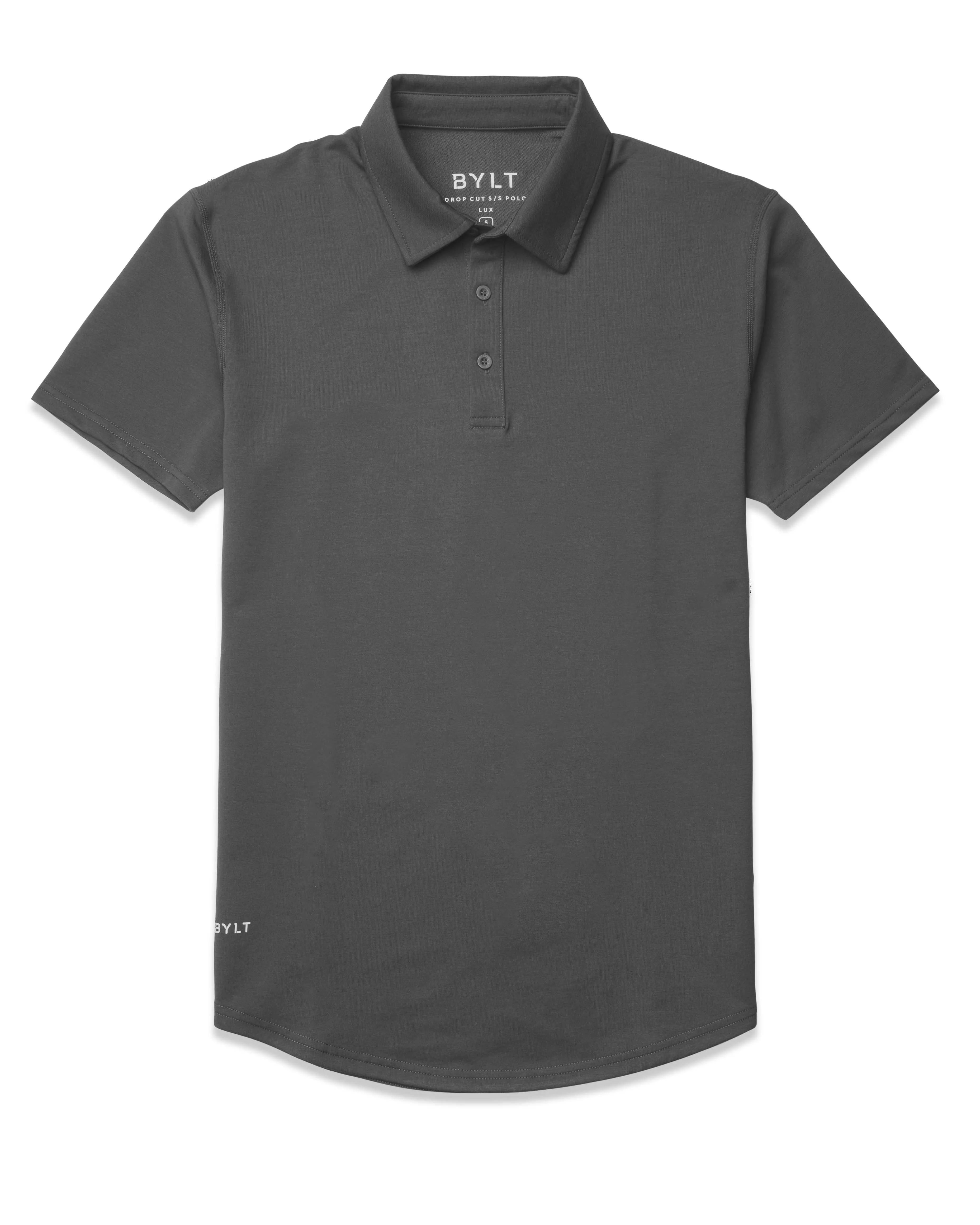 Drop-Cut Polo: BYLT Signature <!-- Size S -->