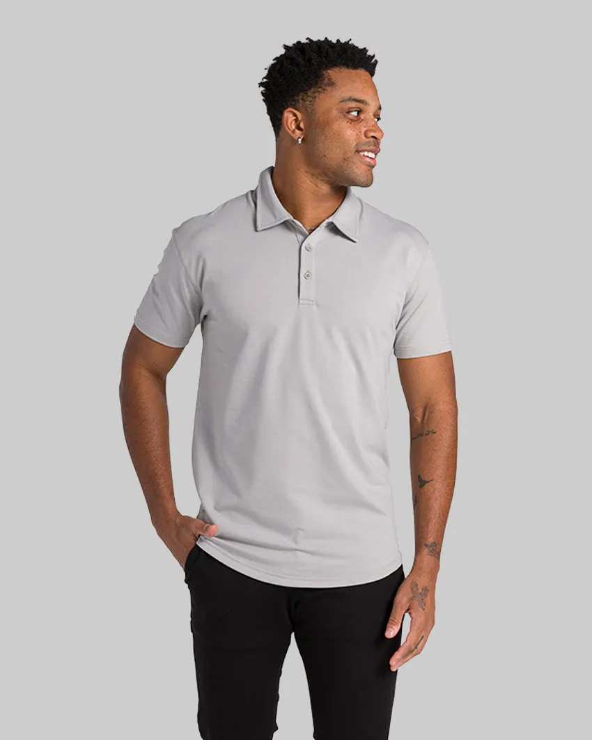 Drop-Cut Polo: BYLT Signature <!-- Size S -->