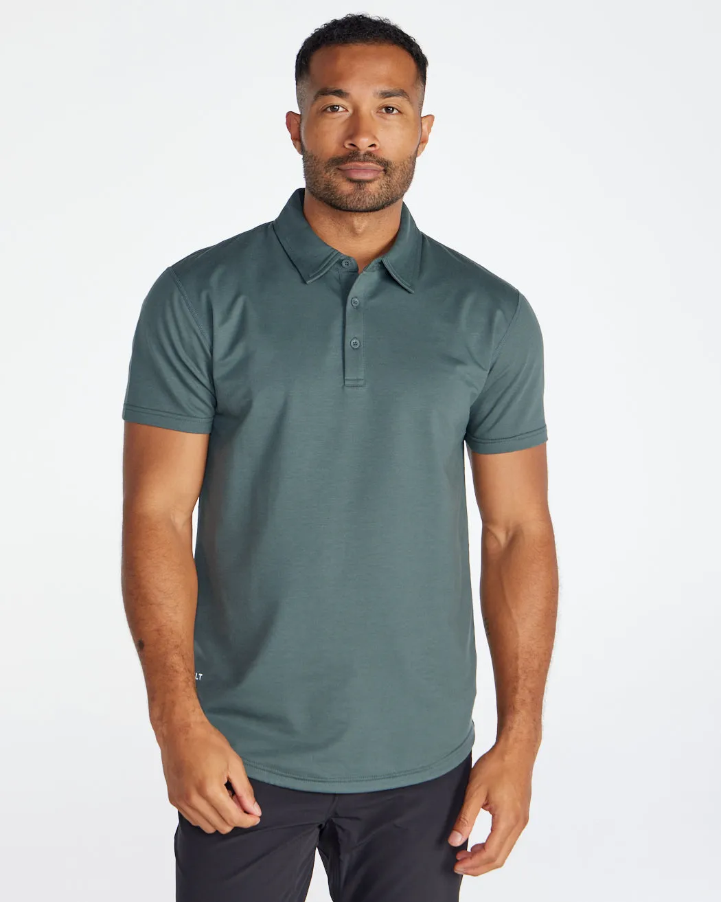 Drop-Cut Polo: BYLT Signature <!-- Size XL -->