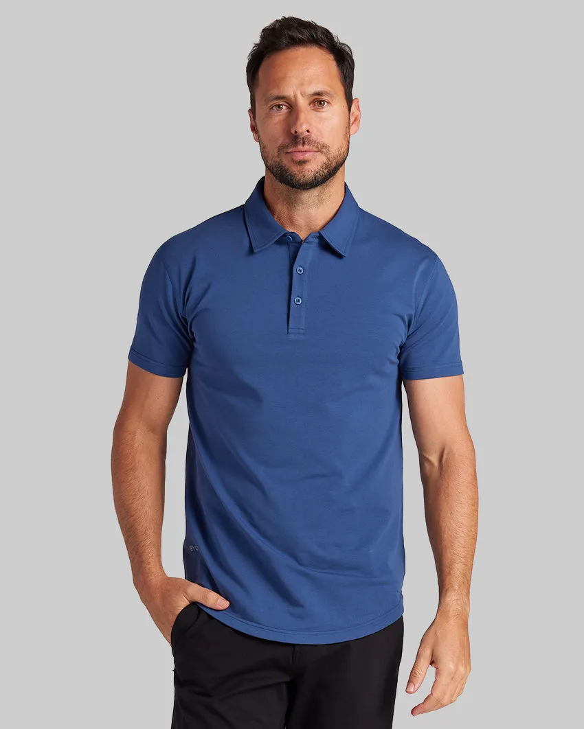 Drop-Cut Polo: BYLT Signature <!-- Size XL -->