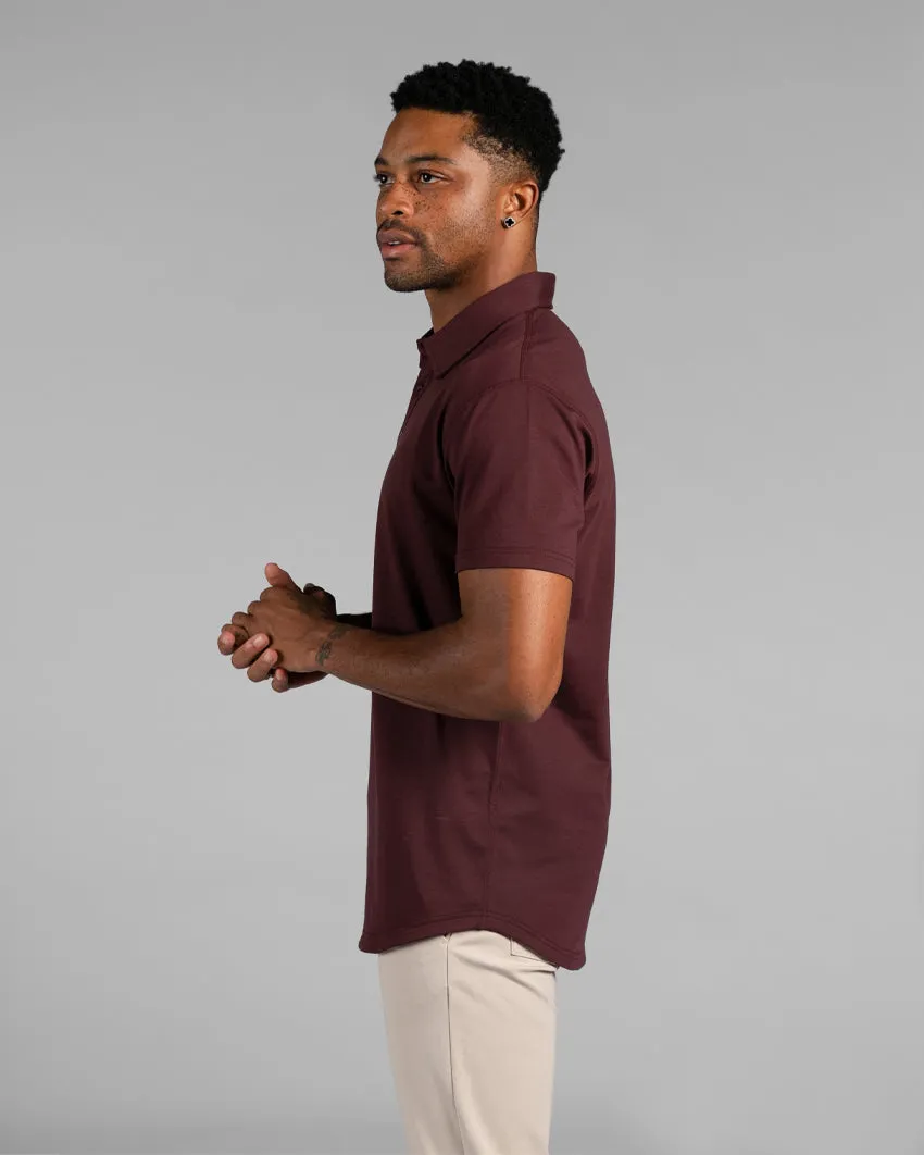 Drop-Cut Polo: BYLT Signature <!-- Size XL -->