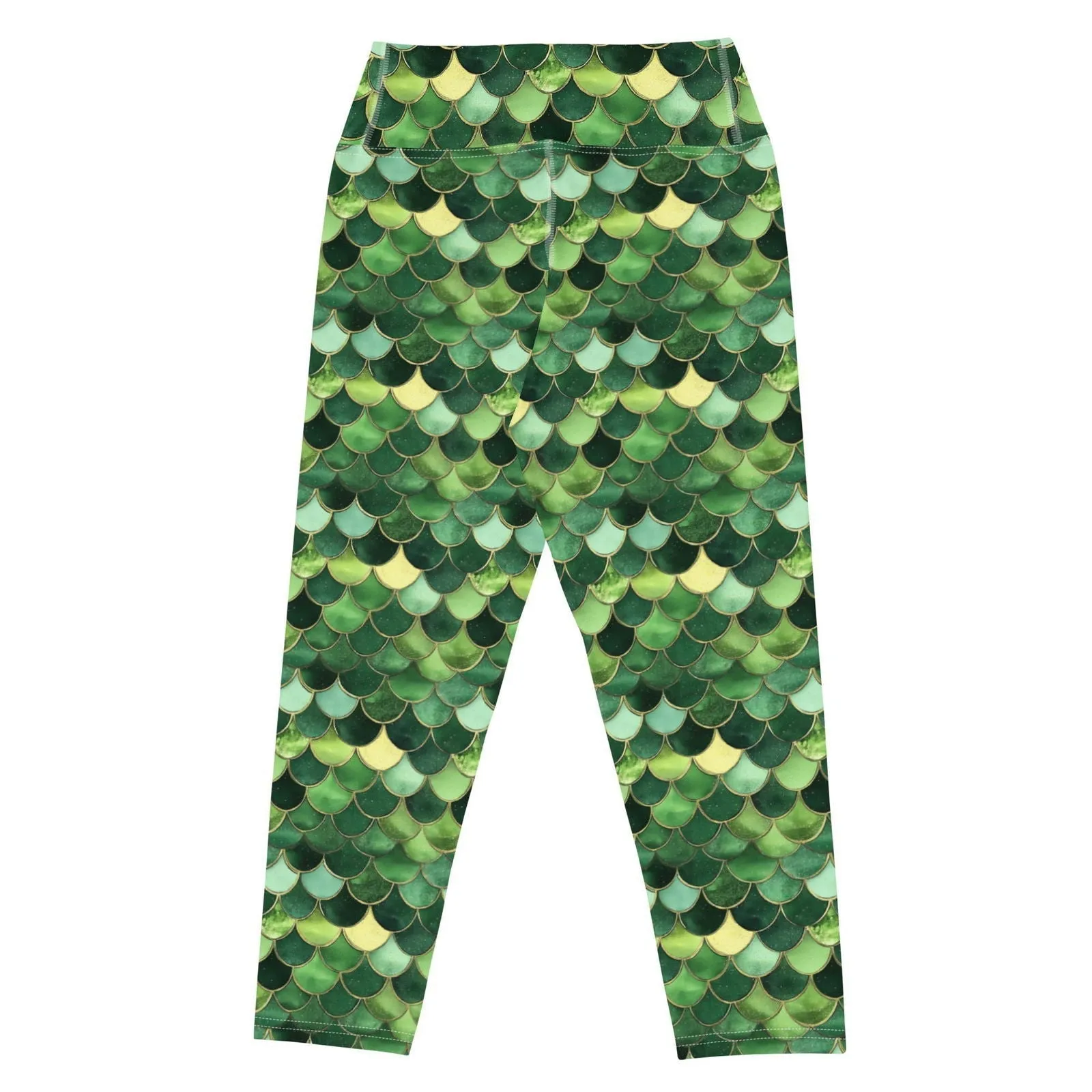 Emerald Siren Envy Capri Swim Leggings