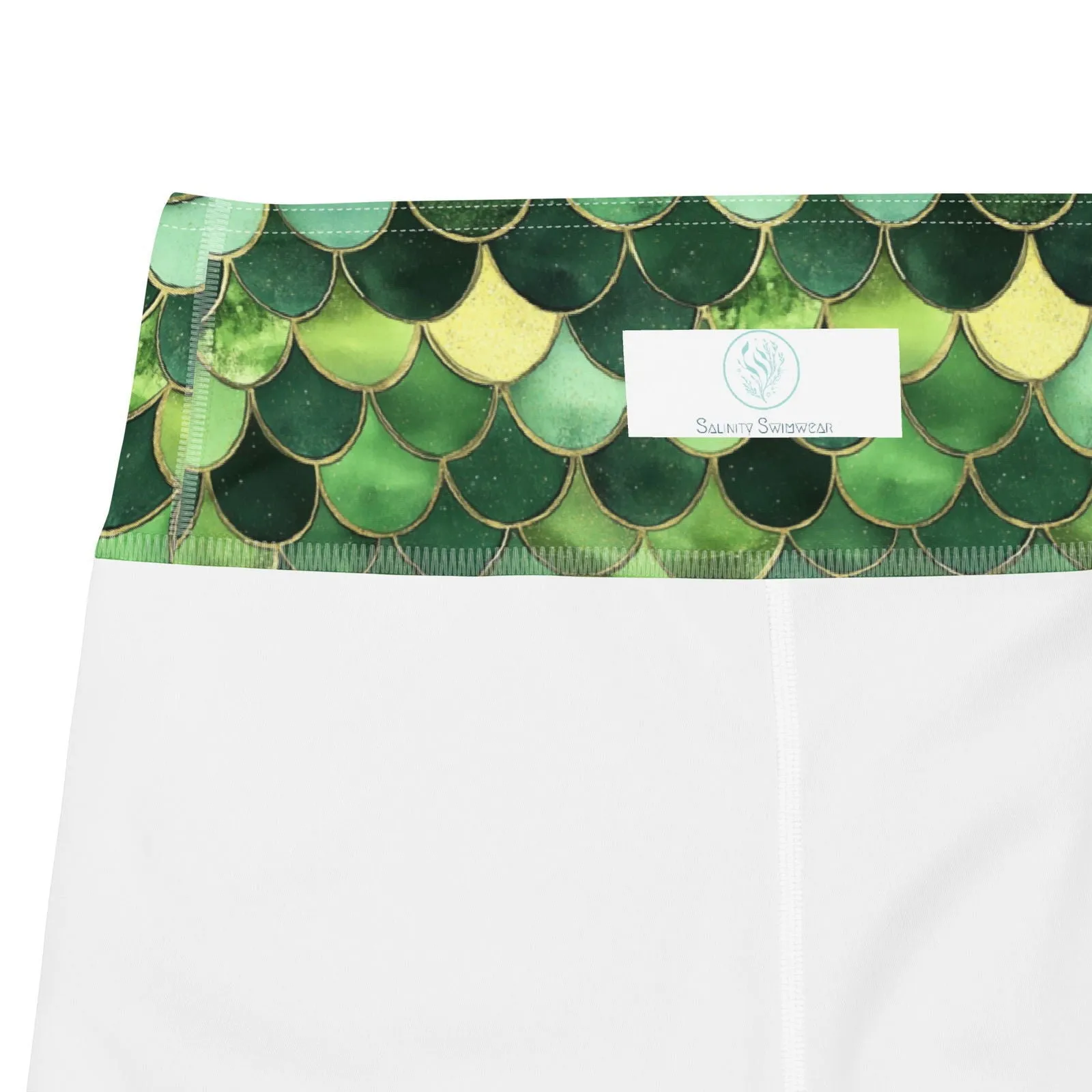 Emerald Siren Envy Capri Swim Leggings
