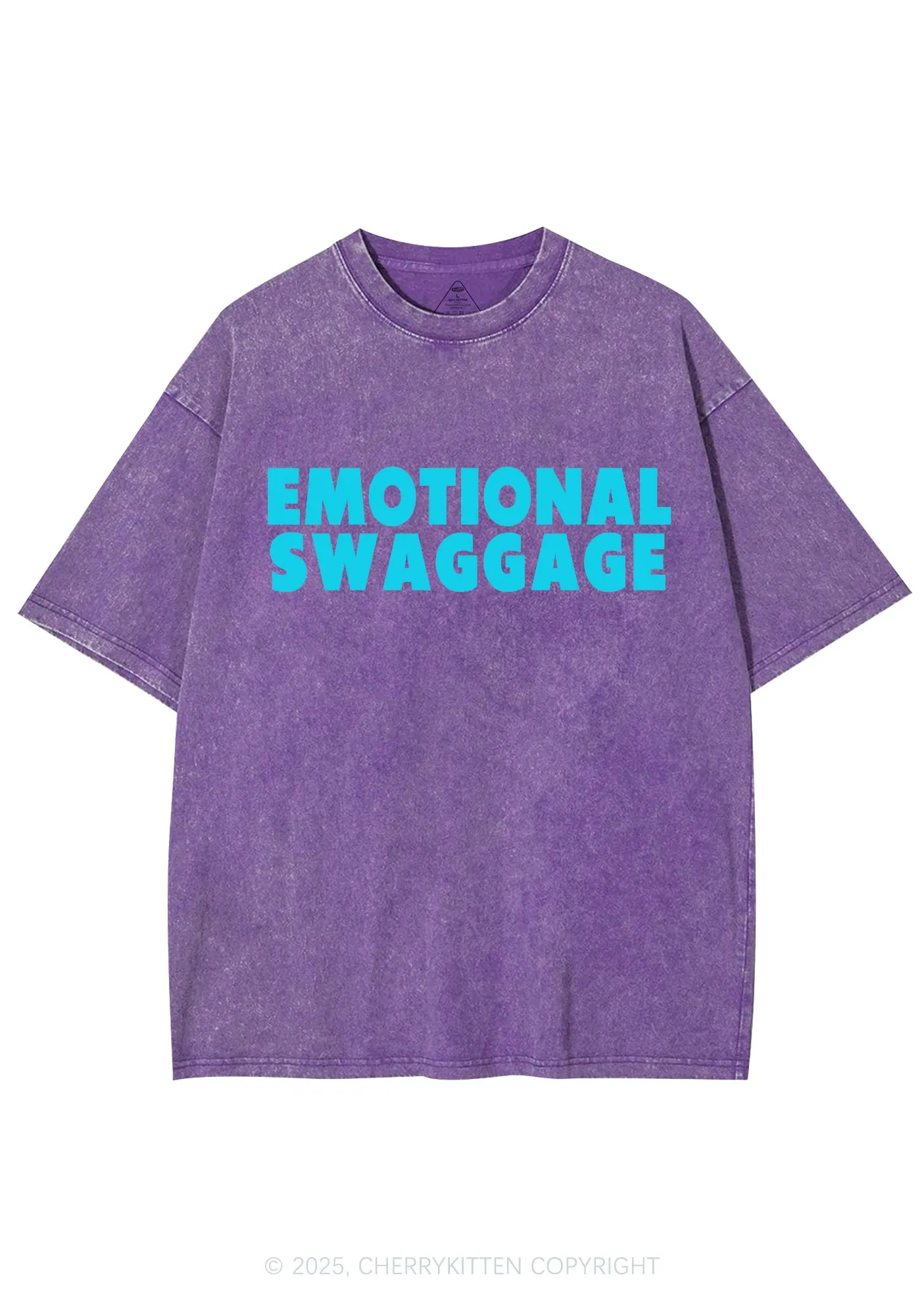 Emotional Swaggage Y2K Shirts Washed Tee Cherrykitten