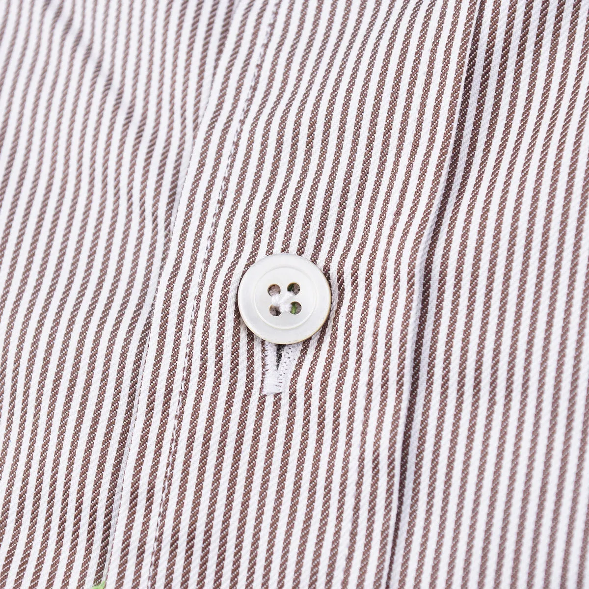 Finamore Slim-Fit Cotton Dress Shirt