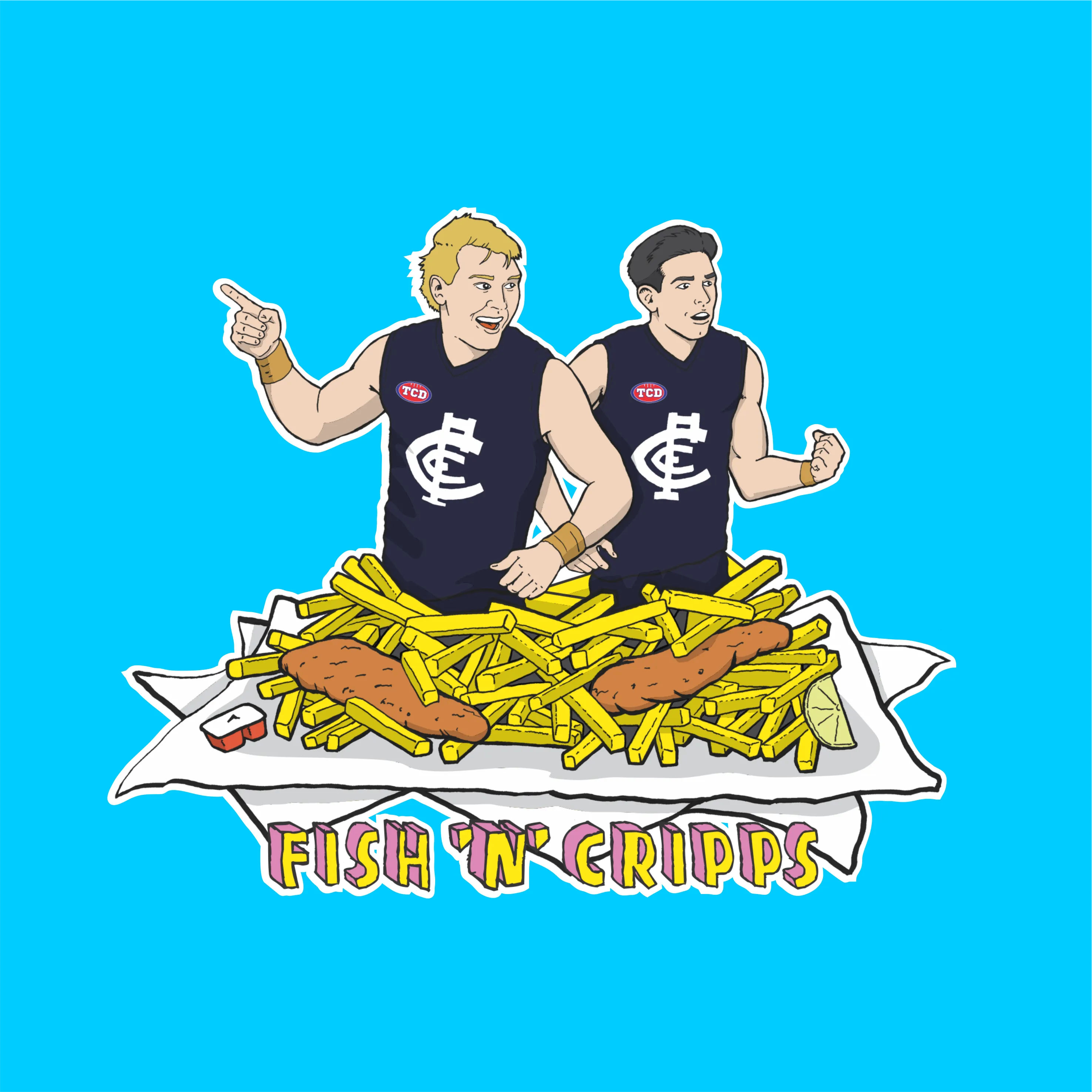 FISH AND CRIPPS HOODIE