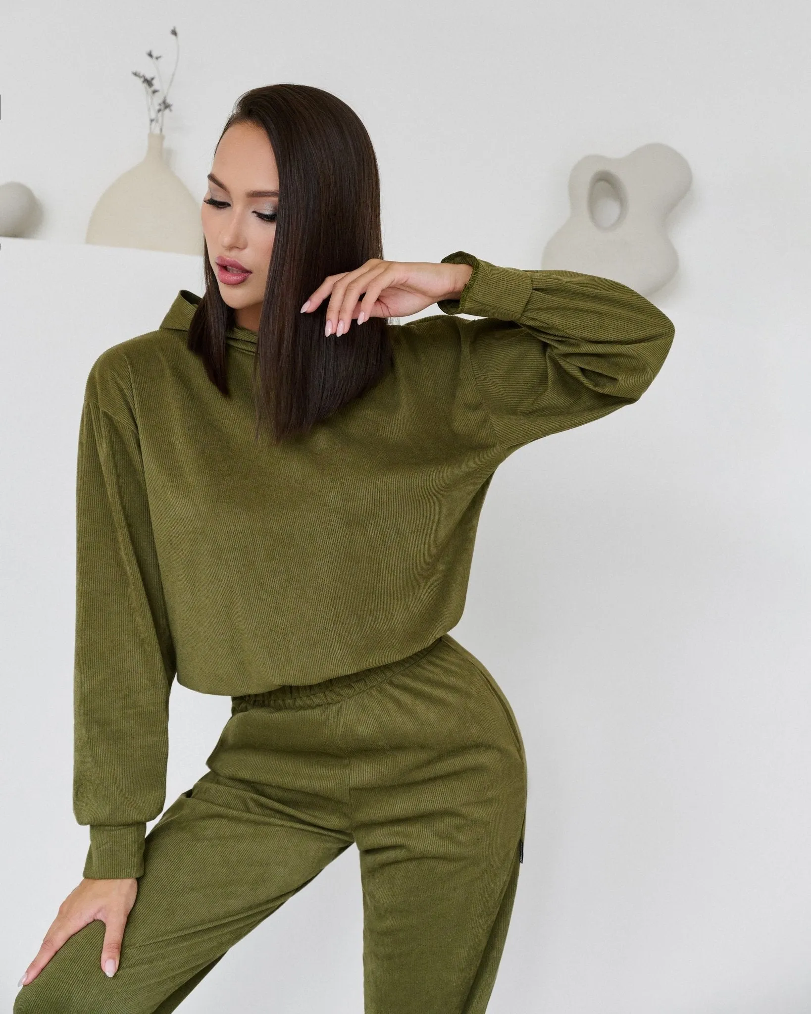 Flex-shirt Khaki Velvet