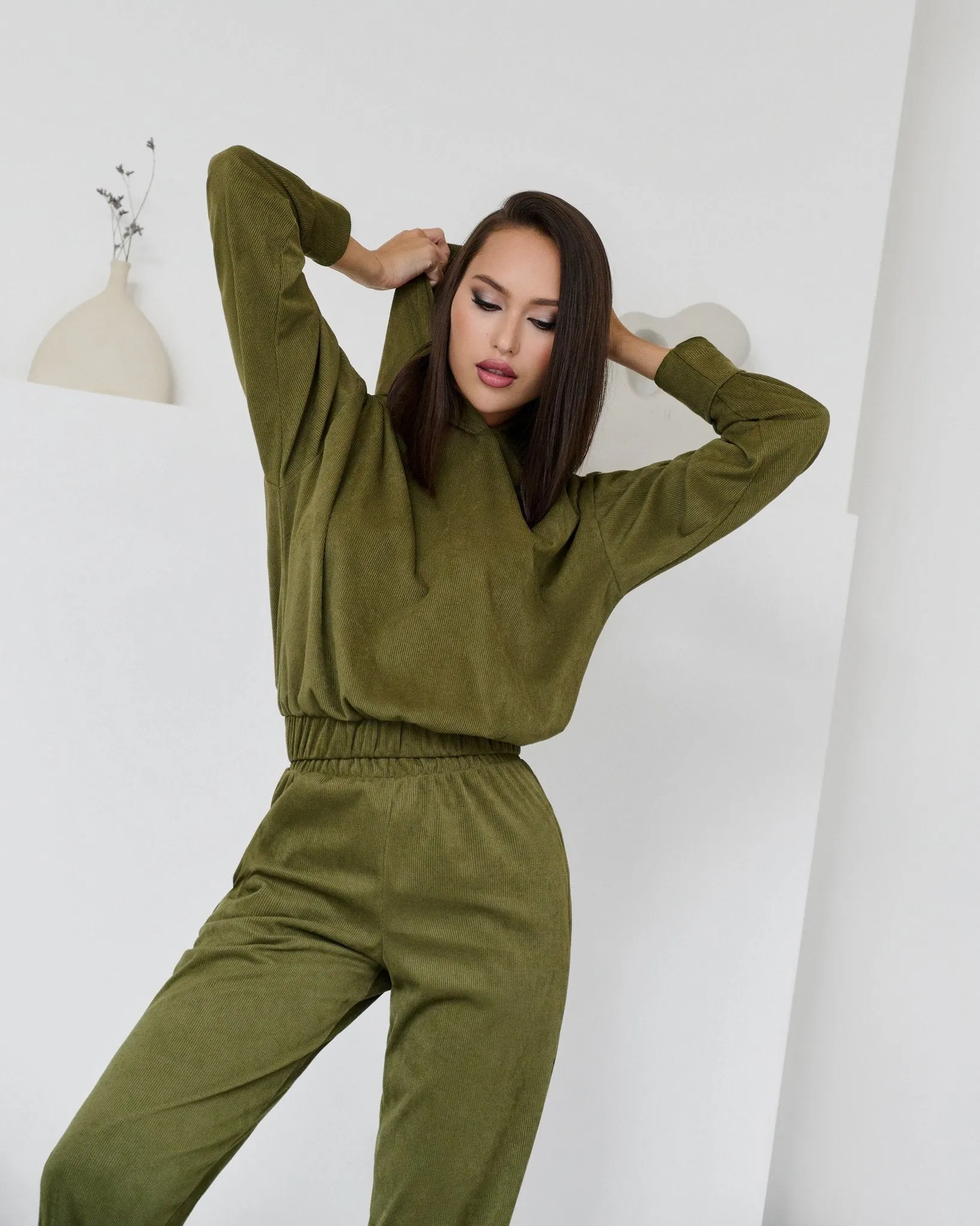 Flex-shirt Khaki Velvet