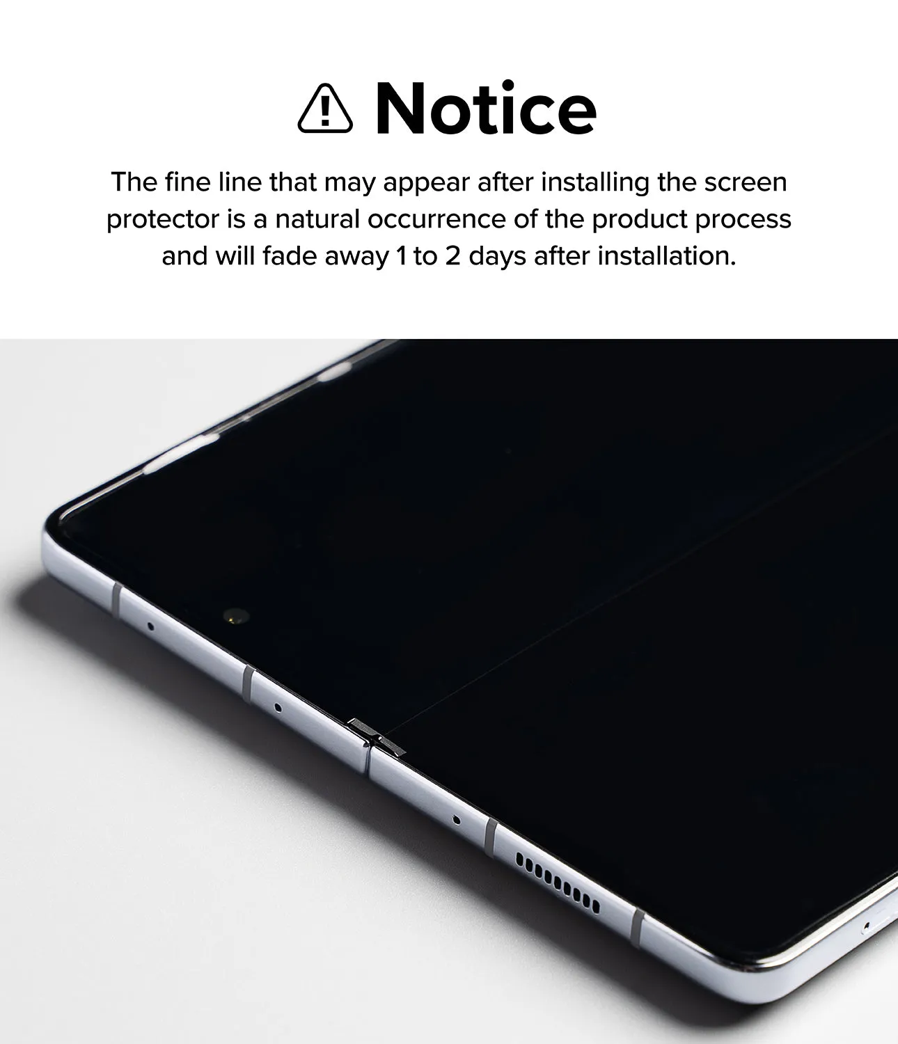 Galaxy Z Fold 6 Screen Protector | Hinge Dual Easy Film