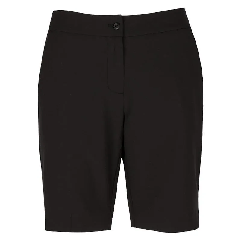 Greg Norman Womens Ultra-Light Fashion Short - BLACK