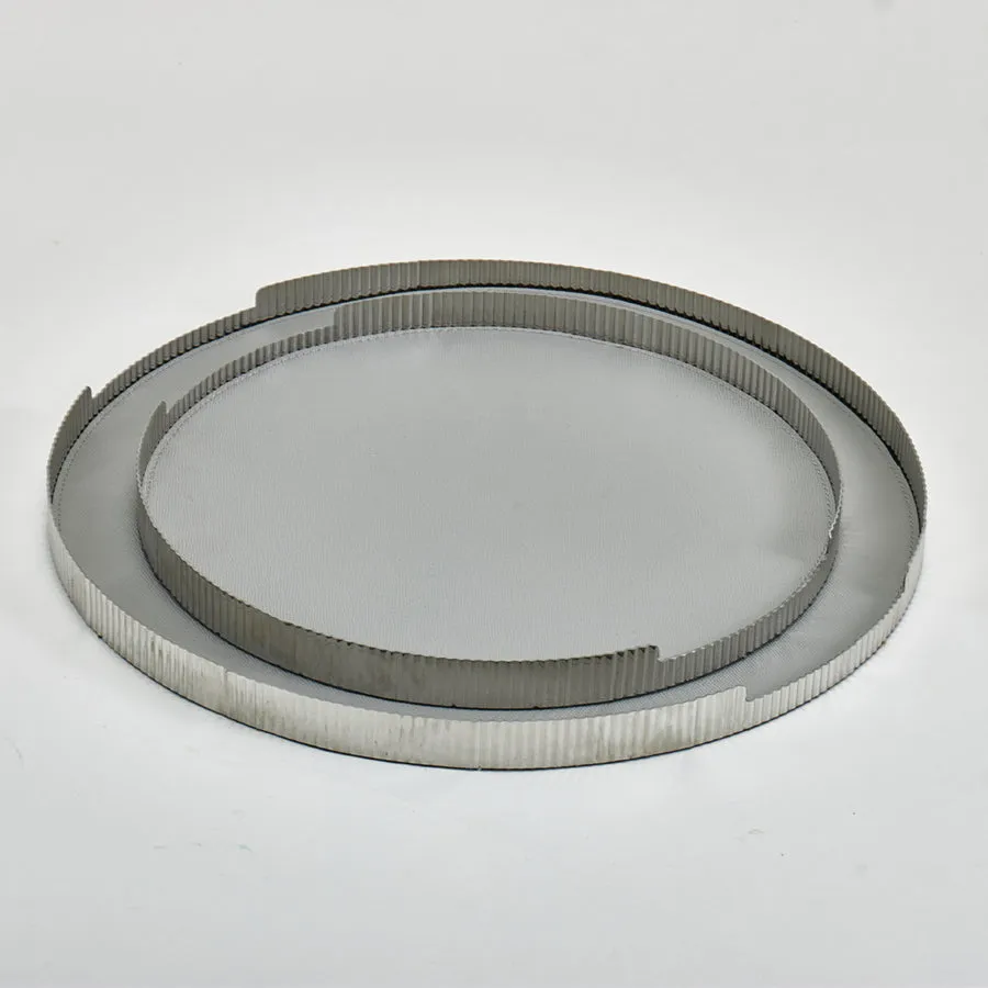 Grey Round Tray