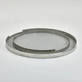 Grey Round Tray