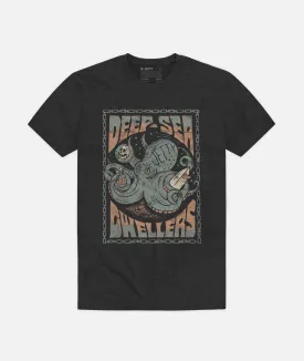 Grom Kraken Tee - Charcoal