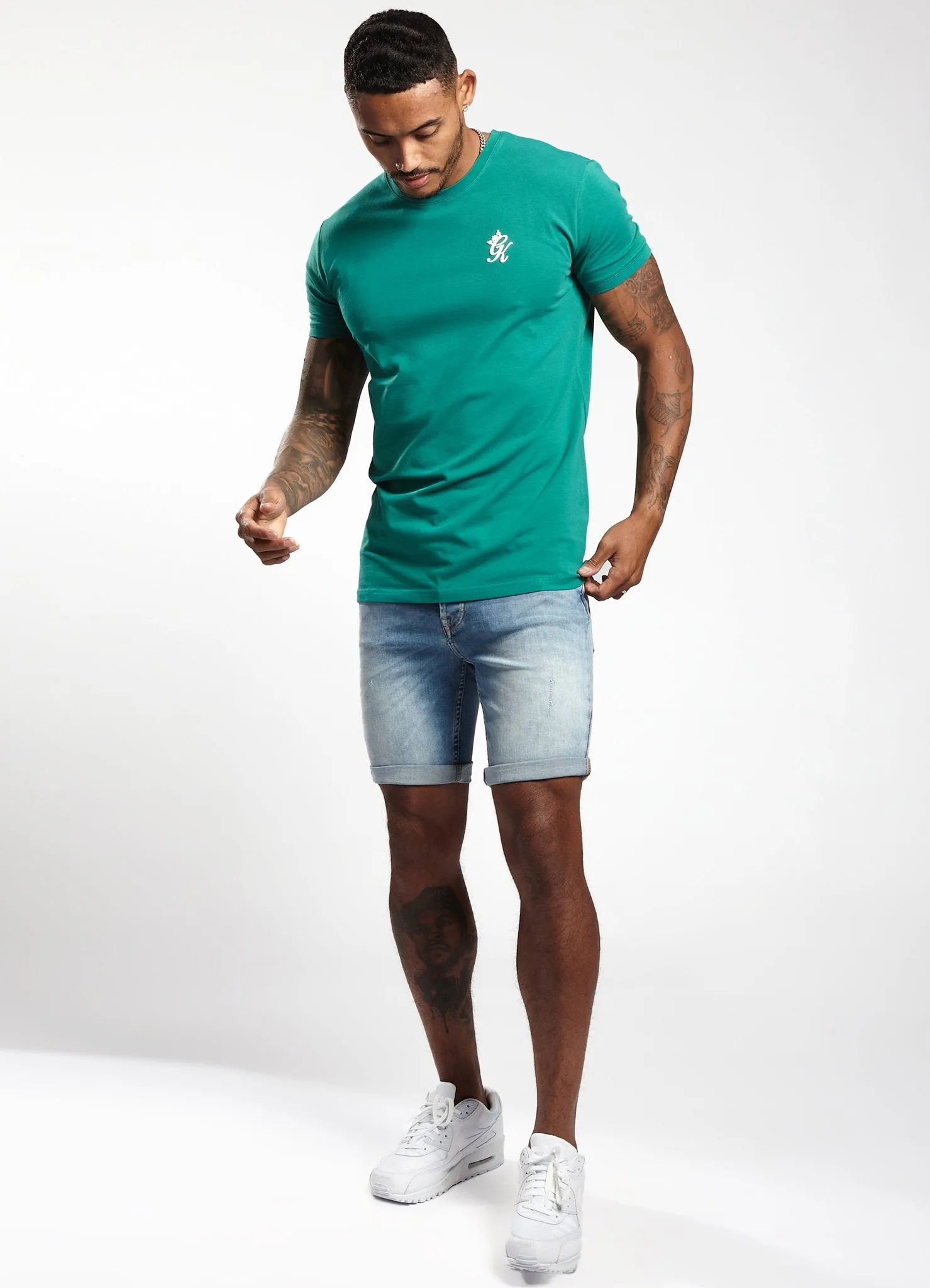 Gym King Origin T-Shirt - Ivy Green