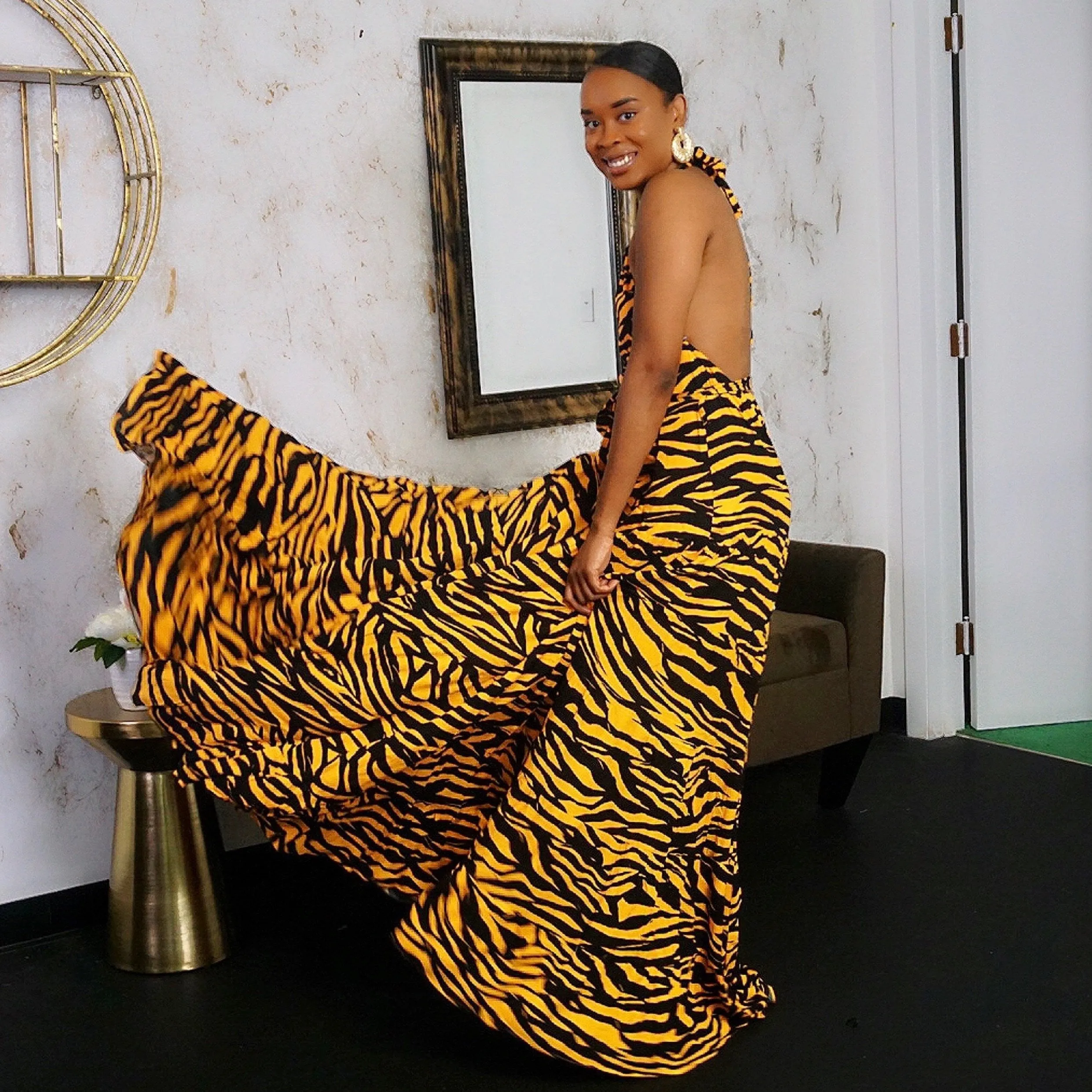 Hear Me Roar Maxi Dress (Restocked)