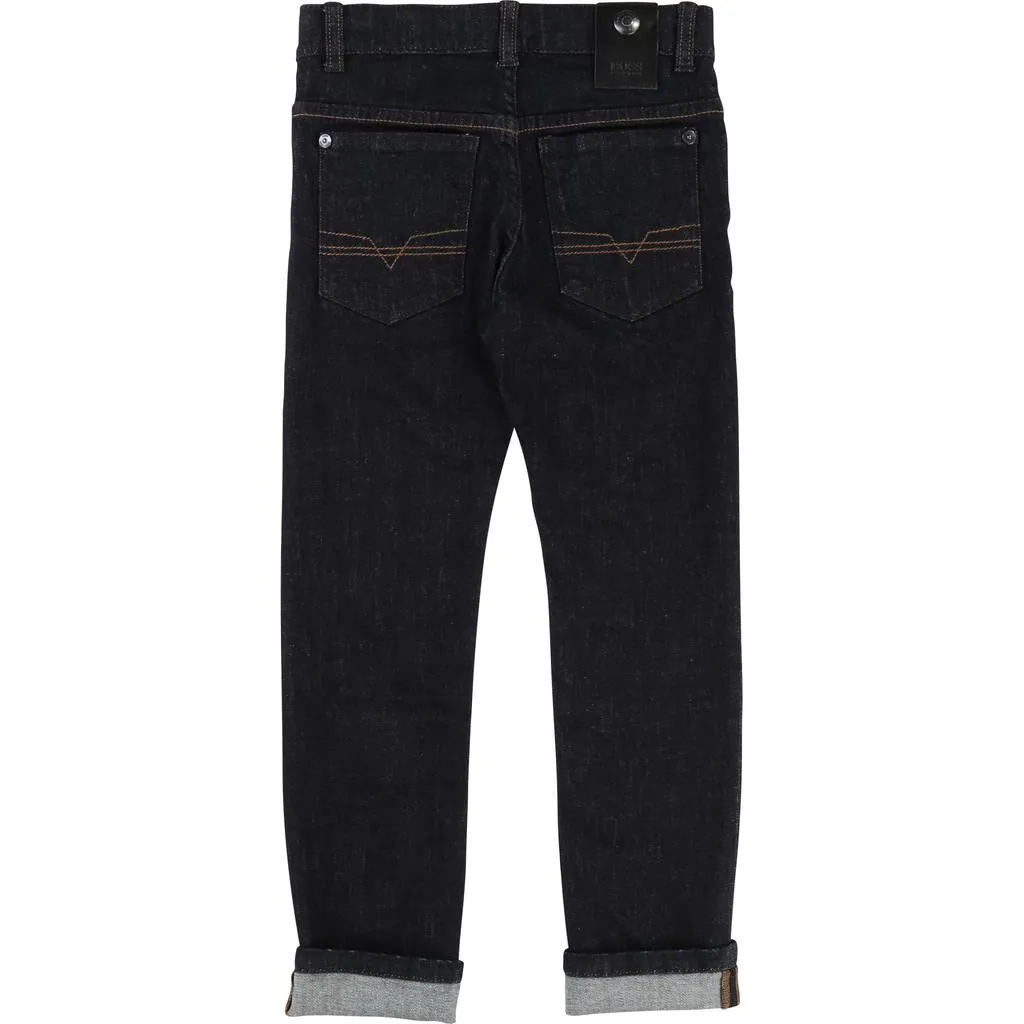 Hugo Boss Boys Denim Pant Slim Fit 172 J24449