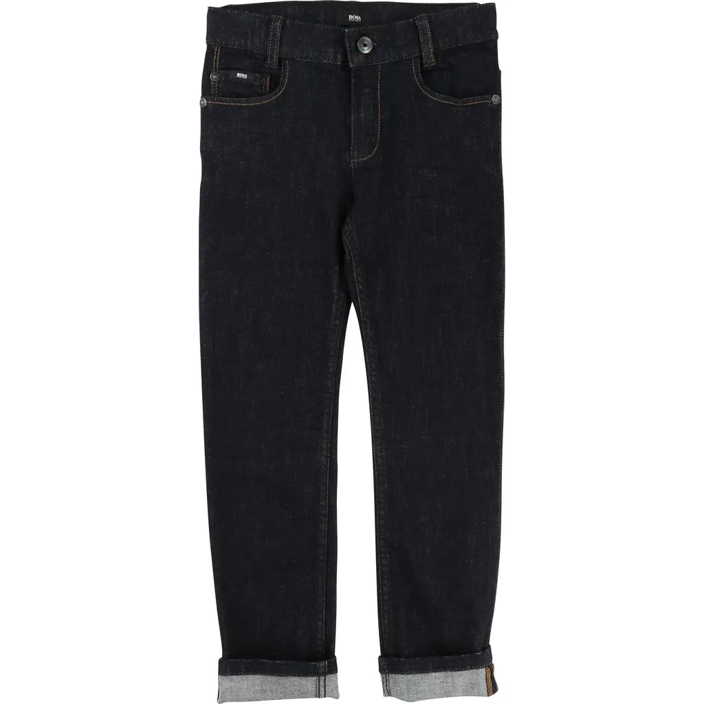 Hugo Boss Boys Denim Pant Slim Fit 172 J24449