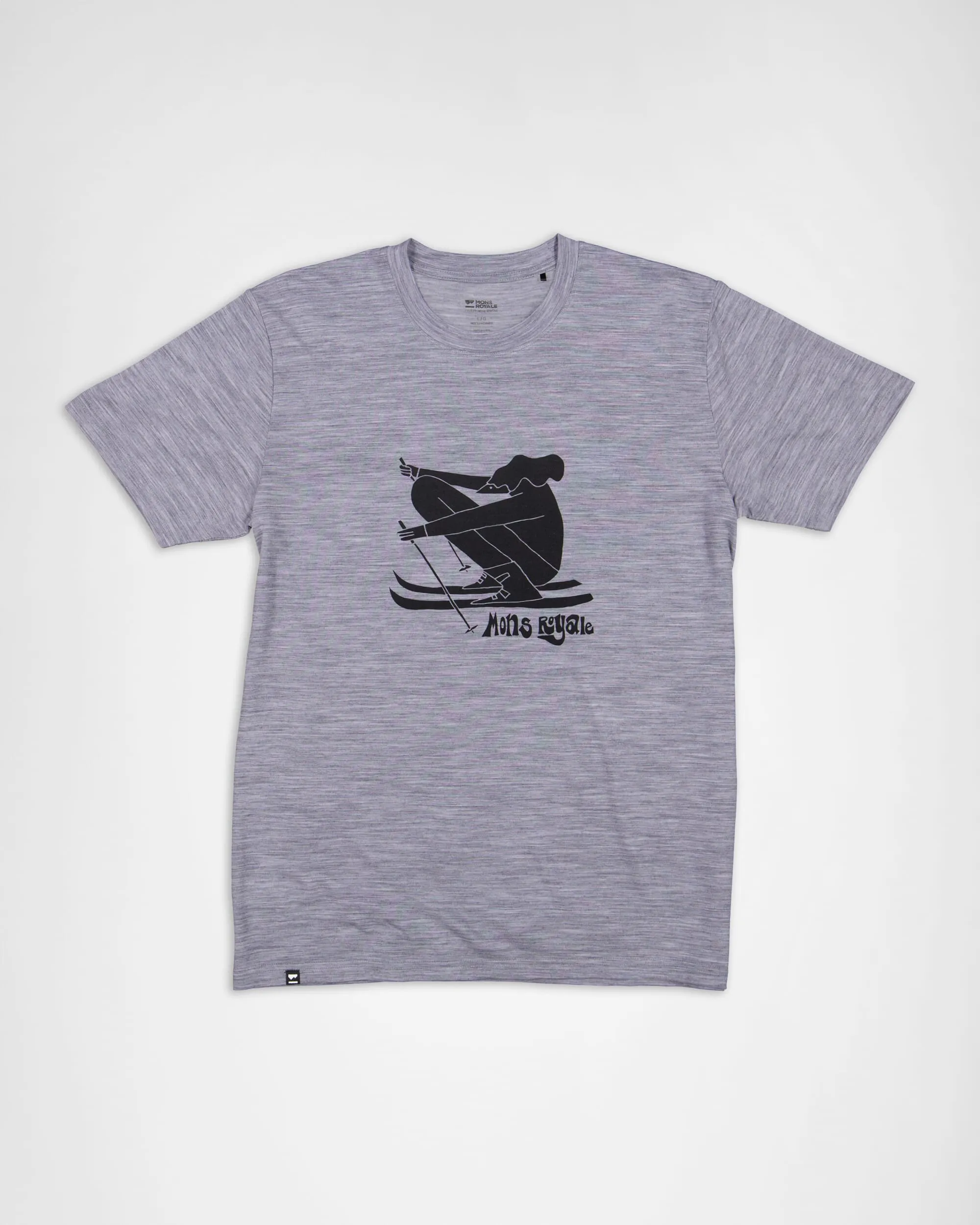 Icon Merino Classic T-Shirt - Grey Heather