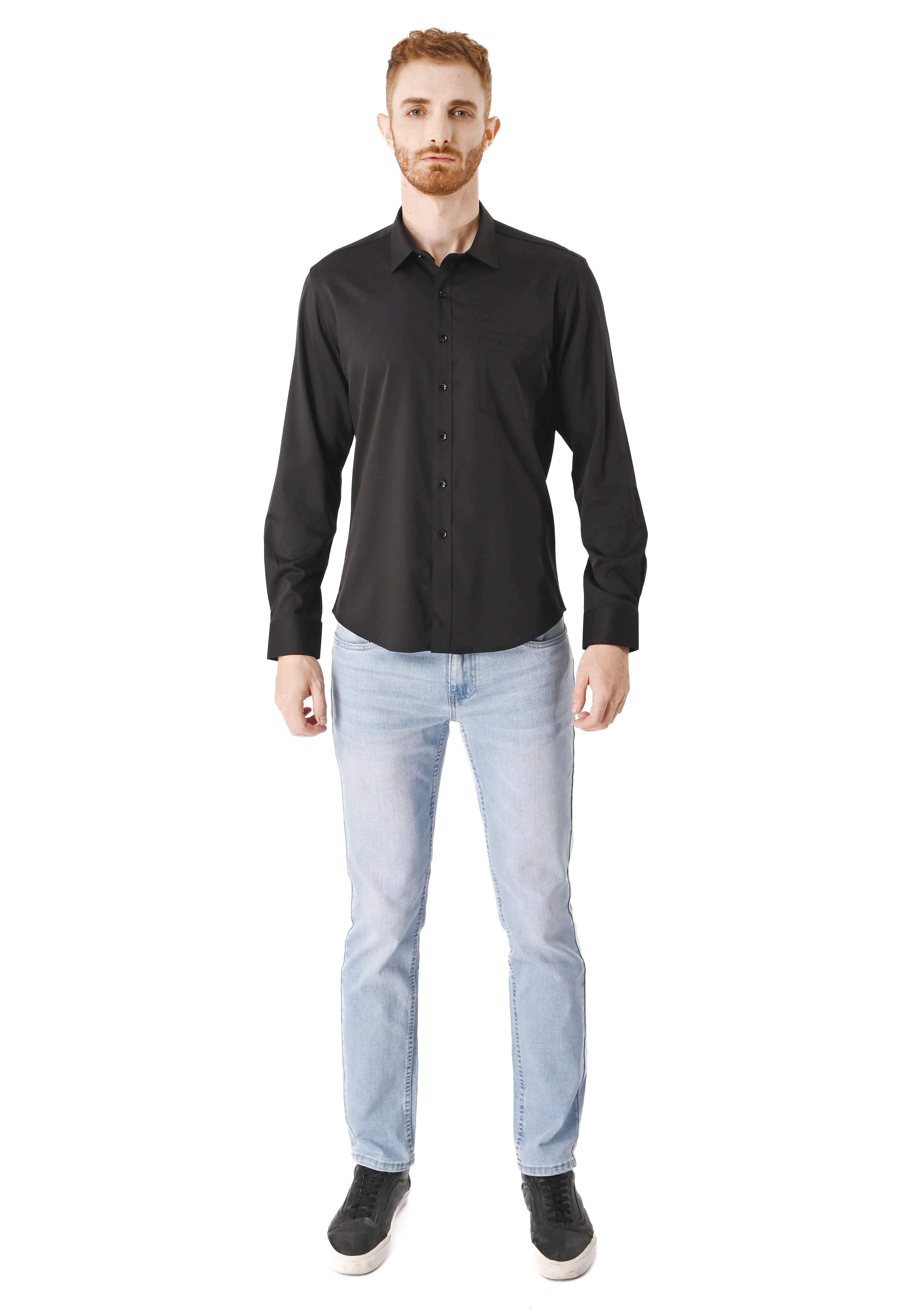 IDEXER LONG SLEEVE SHIRT [SLIM FIT] ID0208/ID0209