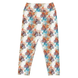 Invasive Lionfish Capri Swim Leggings